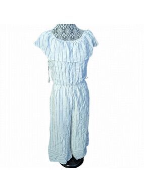 Yaya & Co Striped Jumpsuit